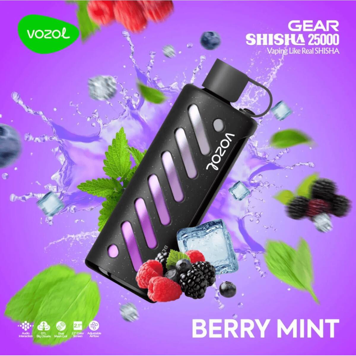 Vozol Gear 25000 Berry Mint