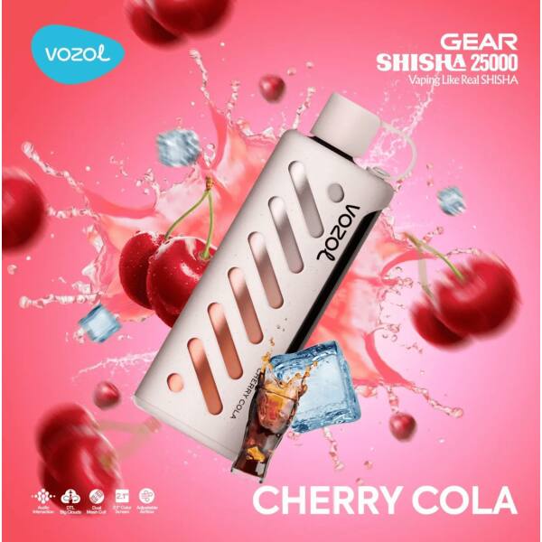 Vozol Gear Shisha 25000 Cherry Cola