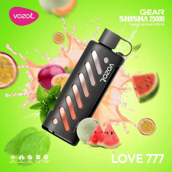 Vozol Gear Shisha 25000 Love777