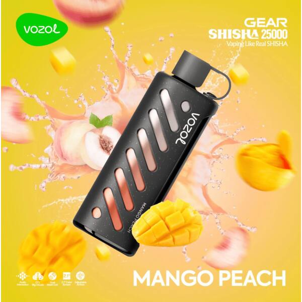 Vozol Gear Shisha 25000 Mango Peach