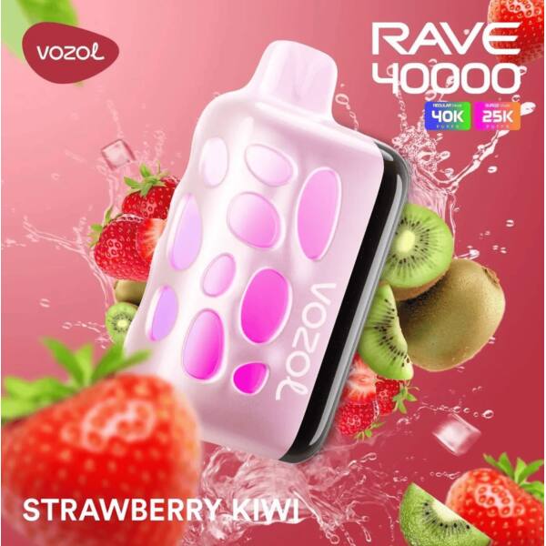 Vozol Rave 40000 Strawberry Kiwi