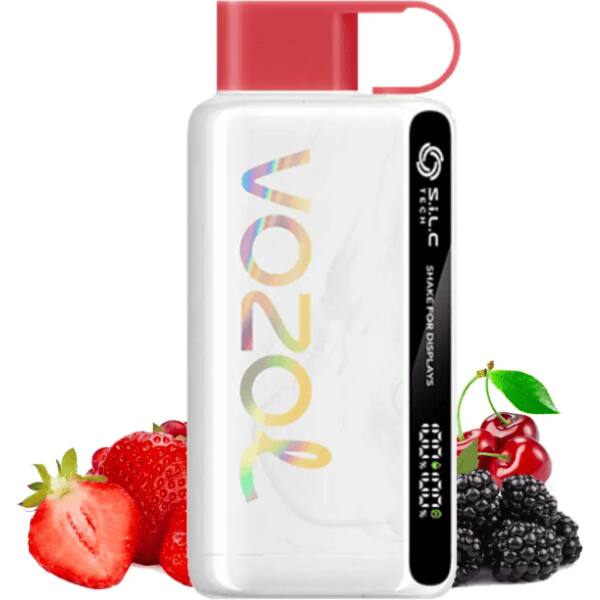 Vozol Star 12000 Strawberry Raspberry Cherry