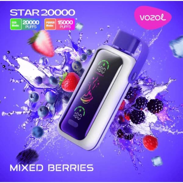 Vozol Star 20000 Mixed Berries