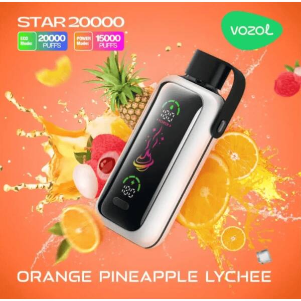 Vozol Star 20000 Orange Pineapple