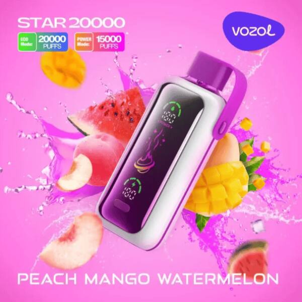 Vozol Star 20000 Peach Mango