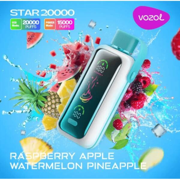 Vozol Star 20000 Raspberry Apple