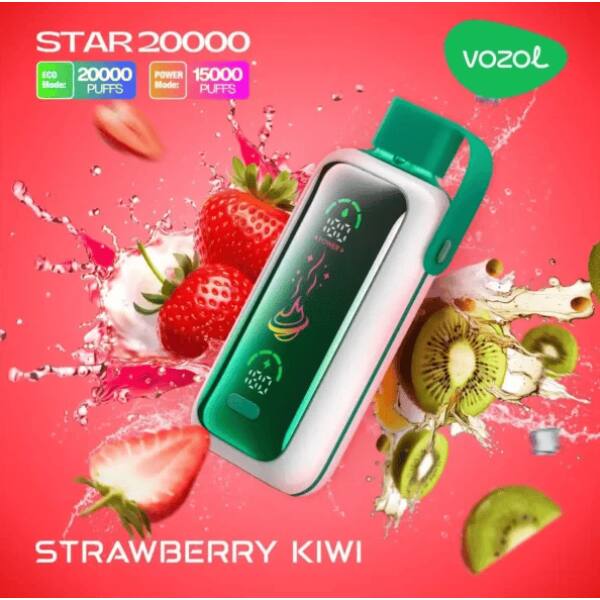 Vozol Star 20000 Strawberry Kiwi